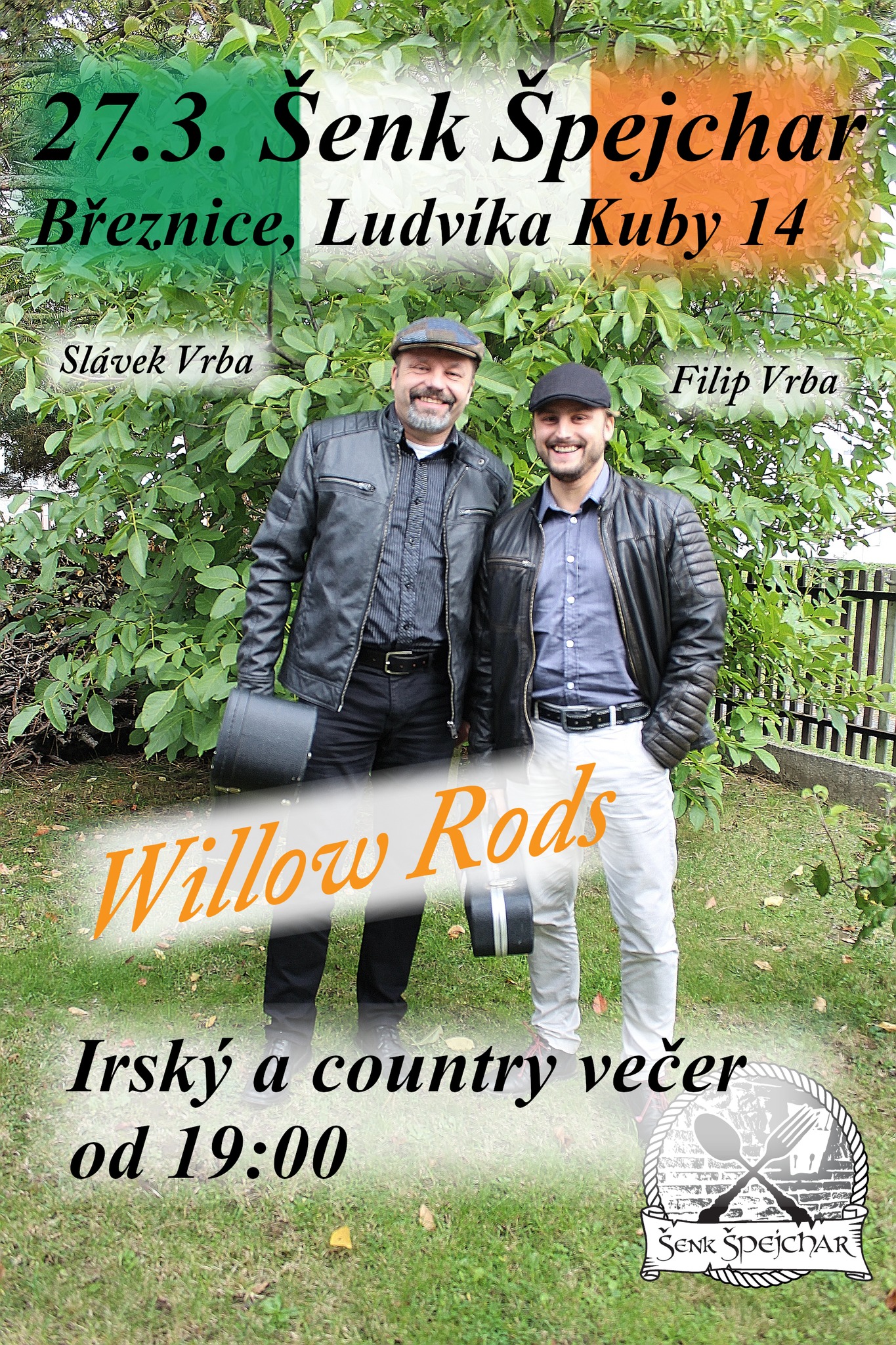Willow Rods – irský a country večer 27.03.
