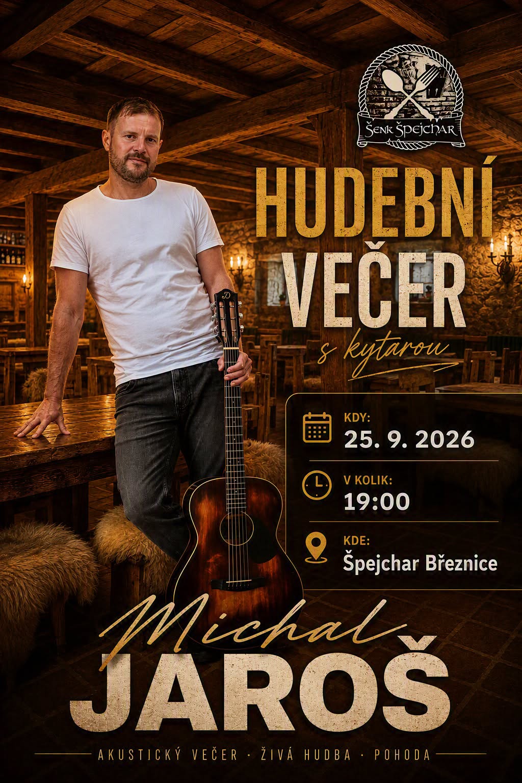 Hudební večer s kytarou